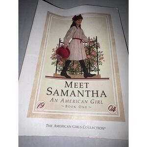 Meet Samantha American Girl Book One 1904 Pleasant Company‎ Childrens